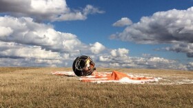 A Russian capsule that housed a gecko space-sex experiment. The geckos all died.