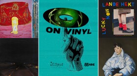 Album art from (clockwise from top left) Tulpa, Lande Hekt, Lily Allen and Geologist.