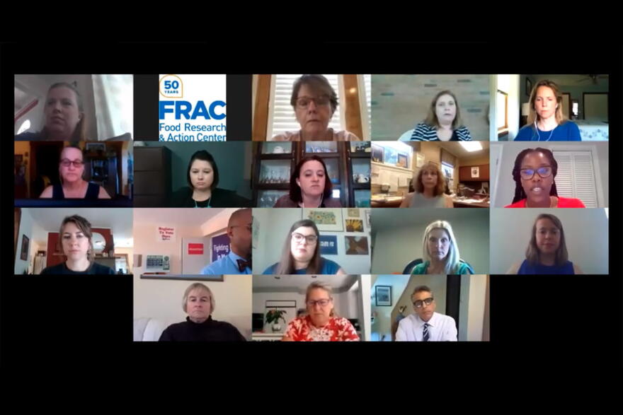 Anti-hunger advocates from around the country discuss the need to increase SNAP benefits.
