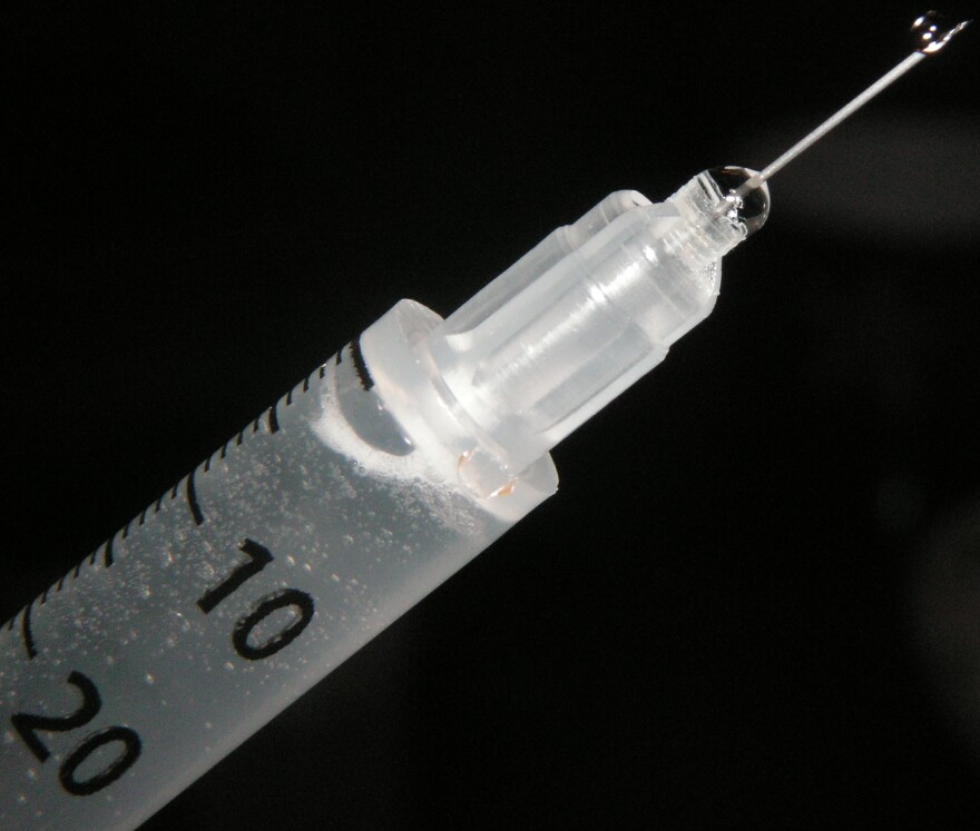 needle and syringe