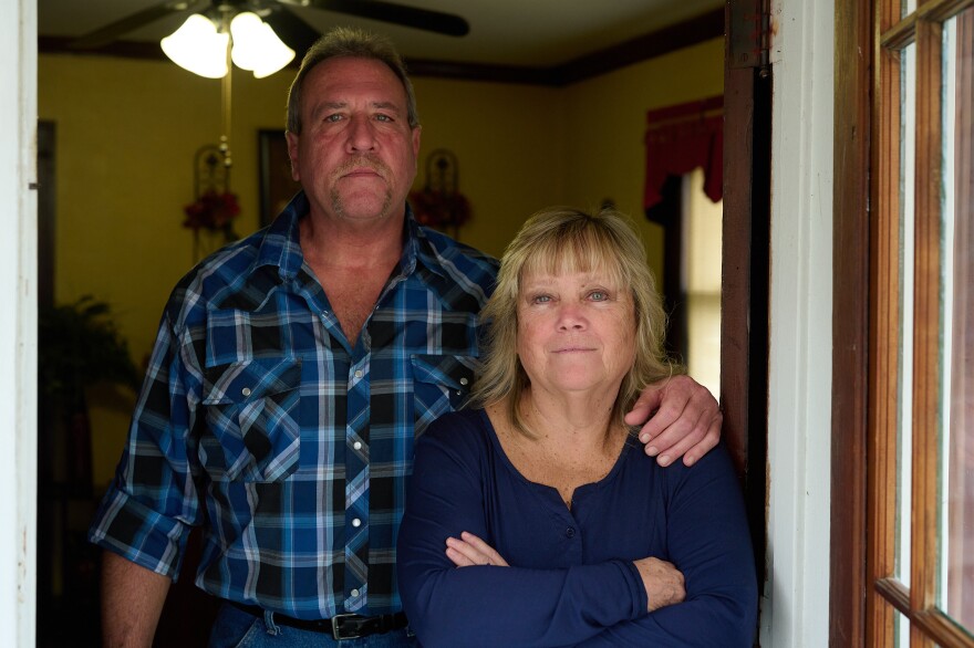 Ernie and Marcella Haynes stand in their home. In December 2022, the Ohio Supreme Court vacated Haynes' conviction,<strong> </strong>ruling that Matuszak should have filed a bill of particulars.