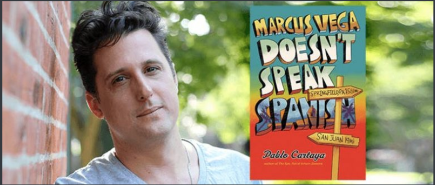 Pablo Cartaya's new novel is about a young man's journey to Puerto Rico to discover his roots.