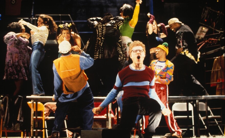 <em>"</em>There was an incredible mixture of life, matching art, matching life," actor Anthony Rapp recalls of <em>Rent</em>'s first performance. "The distance between what we were experiencing ourselves, and as the characters was, like, tissue paper thin."