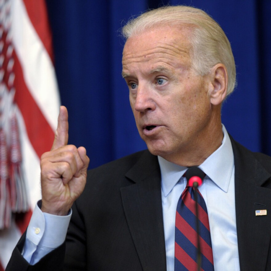 Go get 'em, the president tells Biden.