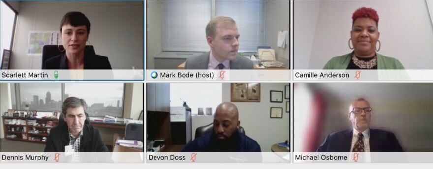 The 2021 Lift Indy announcement was virtual. (Jill Sheridan WFYI)