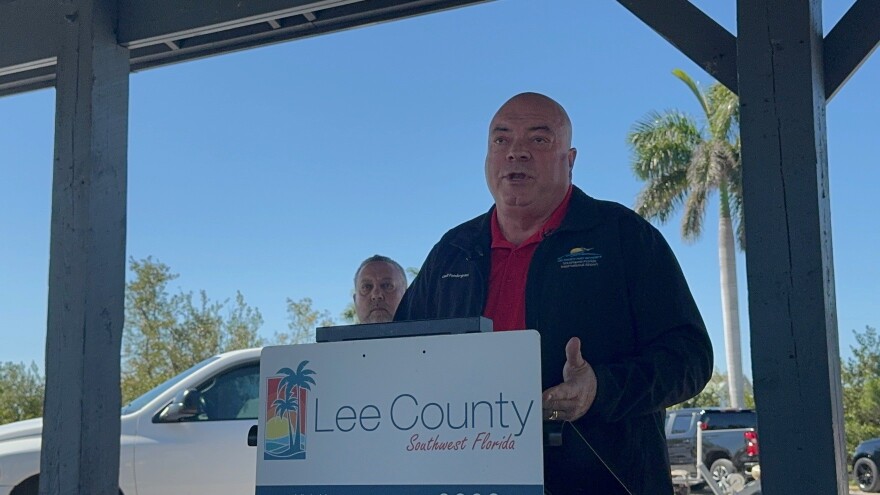 Lee County Commissioner and chairman of the Lee County Port Authority Cecil Pendergrass weighed in Tuesday on the role of federal immigration agents at Southwest Florida International Airport. The ICE agents came to RSW Monday as part of President Trump's efforts to assist Transportation Safety Administration workers who haven't been paid due to a partial government shutdown. Pendergrass made the comments after a celebration at Matlacha Community Part for the community's 100th anniversary, a ribbon cutting for the restored storm-damaged community center, art building and playground and Florida Department of Transportation's Little Pine Island Bridge project.