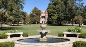 University of Oklahoma South Oval And Bizzell Memorial Library