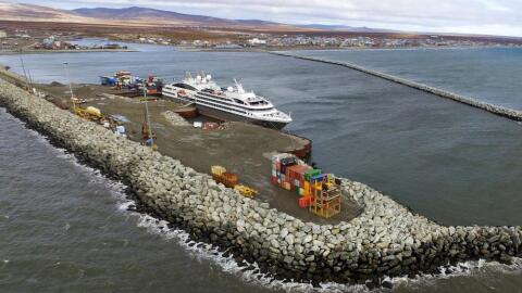 Current residents in Nome have mixed feelings about the expansion of their community's port, which promises to bring bigger ships, more jobs, and new problems.