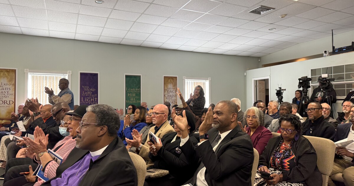 Religious leaders rejoice at the opening of affordable senior apartments on church land