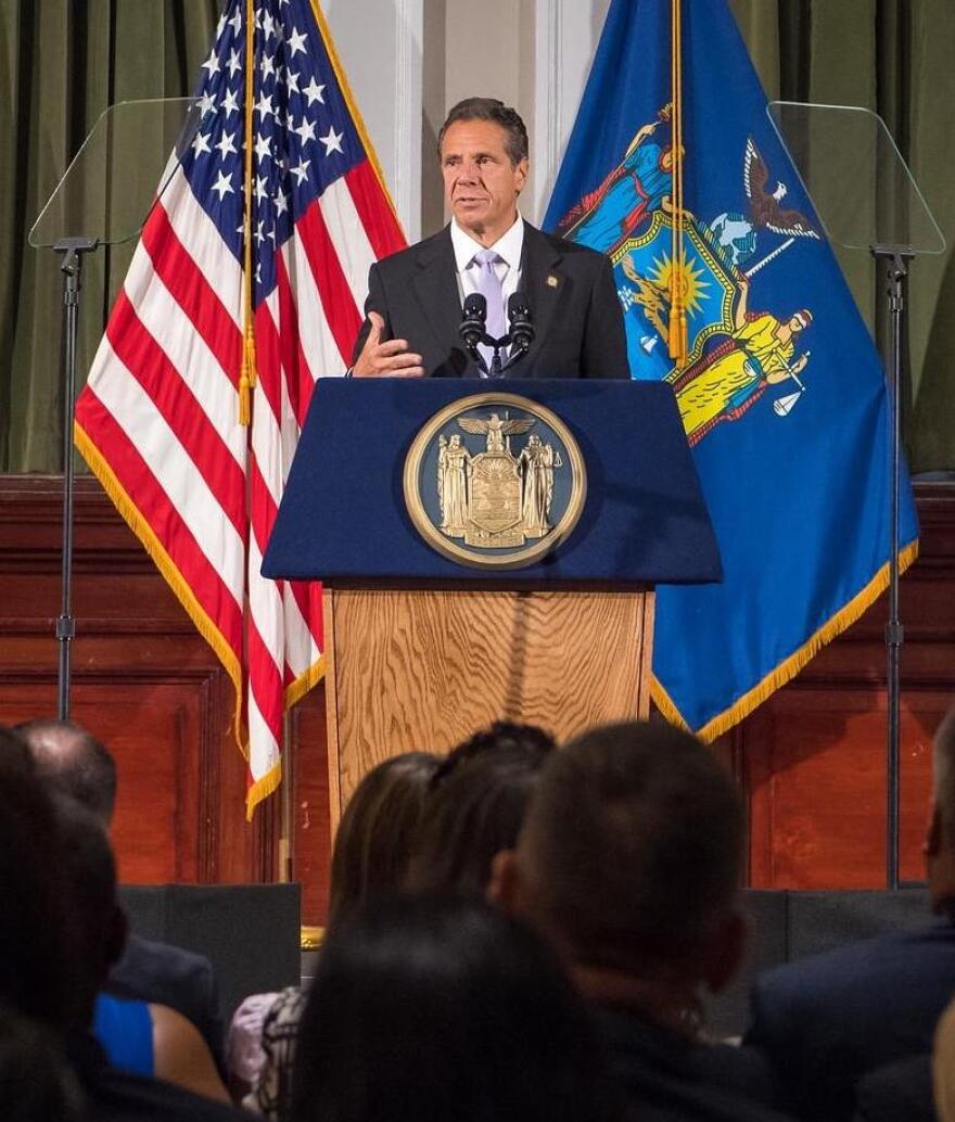 August 15, 2019- New York City, NY- Governor Andrew Cuomo advances First-In-The-Nation Domestic Terrorism Law to include mass violence motivated hate.