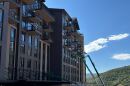 Construction progresses on the Grand Hyatt Deer Valley in August 2024.