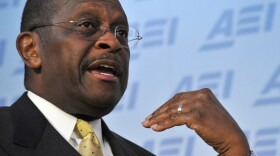 <p>Republican presidential contender Herman Cain on Monday (Oct. 31, 2011) in Washington, D.C. </p>