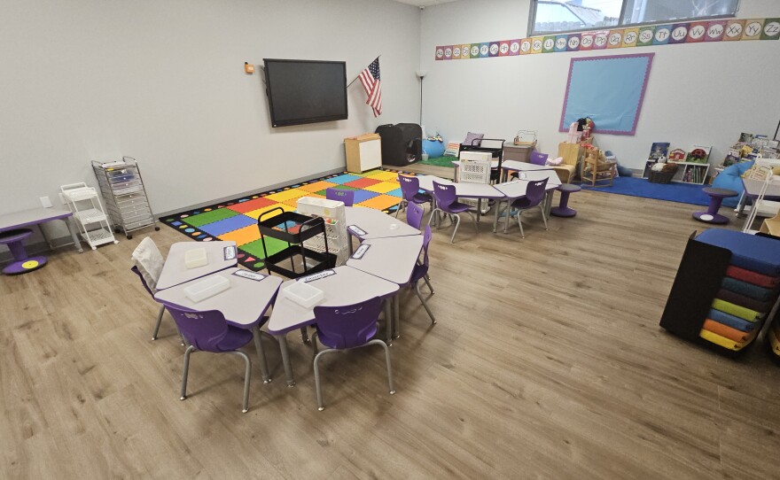 A typical Easterseals classroom for younger students