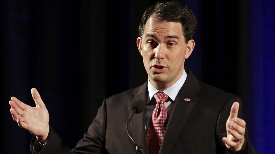 "People should be based on performance, they should be based on merit," Wisconsin Gov. Scott Walker has said.