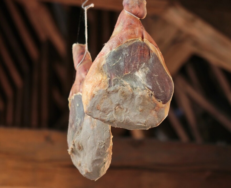 cured ham