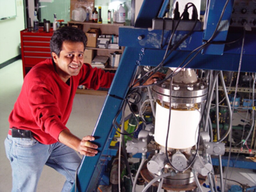 FAMU-FSU Engineering Professor Farrukh Alvi. FSU is the lead university for the Florida Center for Advanced Aero-Propulsion, a collaboration of the state's premier researchers in aerospace and aviation.