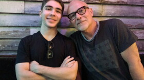 RadioActive producer Jad Vianu with his father Alec Vianu