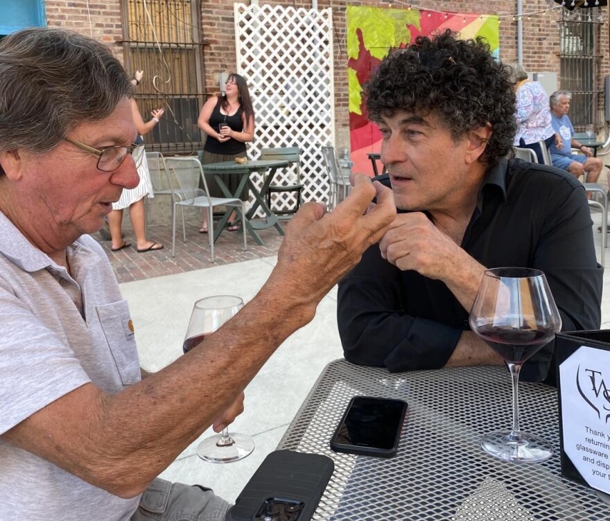 Tim Schroll (left) and Chris Vallillo.