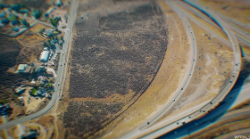Highland Flats would be built on a semi-circular, empty portion of land on the north side of Highland Drive where Interstate 80 and U.S. Highway 40 intersect.