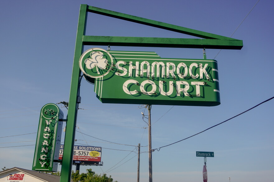 The Shamrock Court Motel, pictured in Sullivan on Aug. 21, was vacant for more than 10 years, but one man, backed by volunteers and a community, brought it back to life.