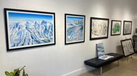 Paintings and sketches hang in Gallery MAR.