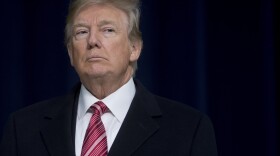 US President Donald Trump speaks during a retreat with Republican lawmakers at Camp David in Thurmont, Maryland, January 6, 2018. (Saul Loeb/AFP via Getty Images)