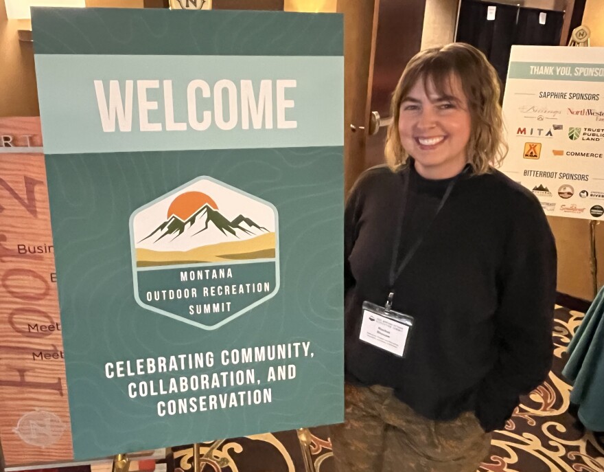 Rachel Shouse with the University of Montana Institute for Tourism & Recreation Research