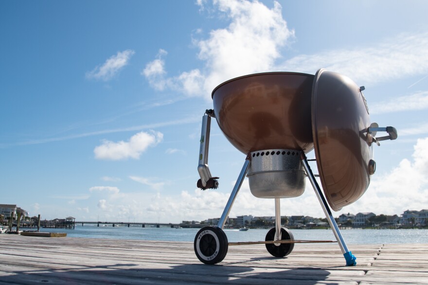 Barbecues and cookouts have become ingrained in our culture, especially around summer holidays. But, grill fires are still a very real risk. [Catie Dull / NPR]