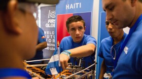 The team from Honduras at the FIRST Global Challenge in Washington, D.C.