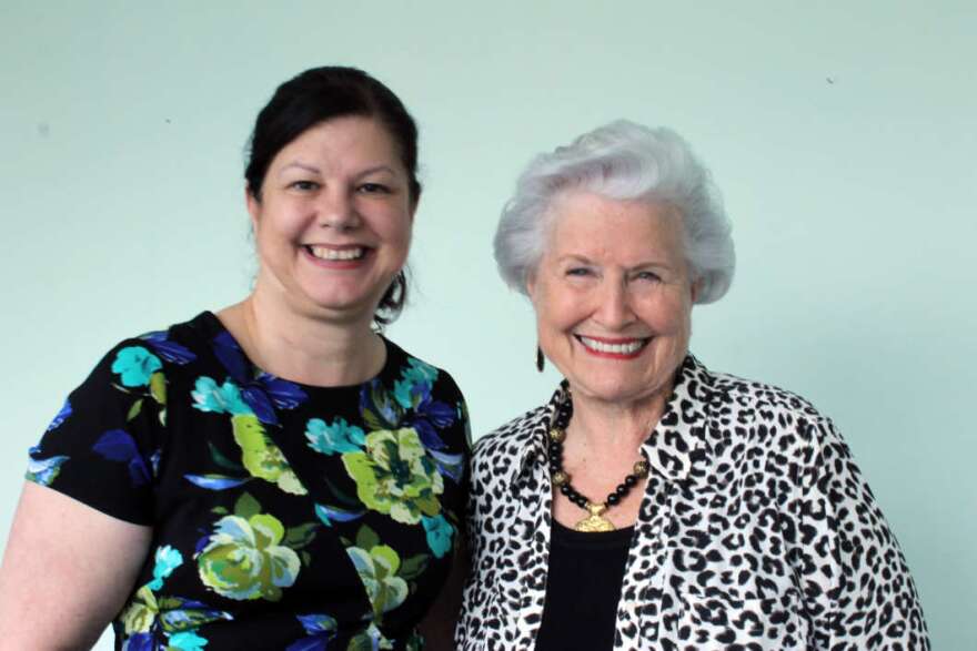 Sandi Vidal and Linda Chapin. Photo: Matthew Peddie, WMFE
