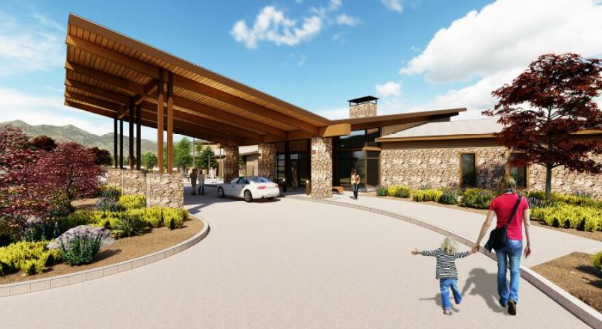 A rendering of the new Arizona State Veteran Home-Flagstaff.