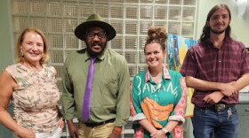 Participants in Central Florida Public Media's 2026 Voter Insight Panel included (l-r) Alison Yurko, Sean Roberts, Anna Ashie and Jaydon Souza.
