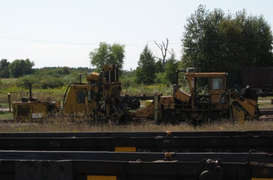 Aging rail equipment in Northern Michigan