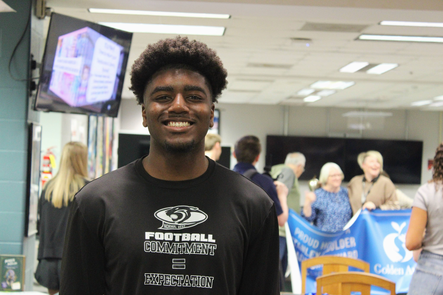 Jordan Stovall is a junior at Normal West.