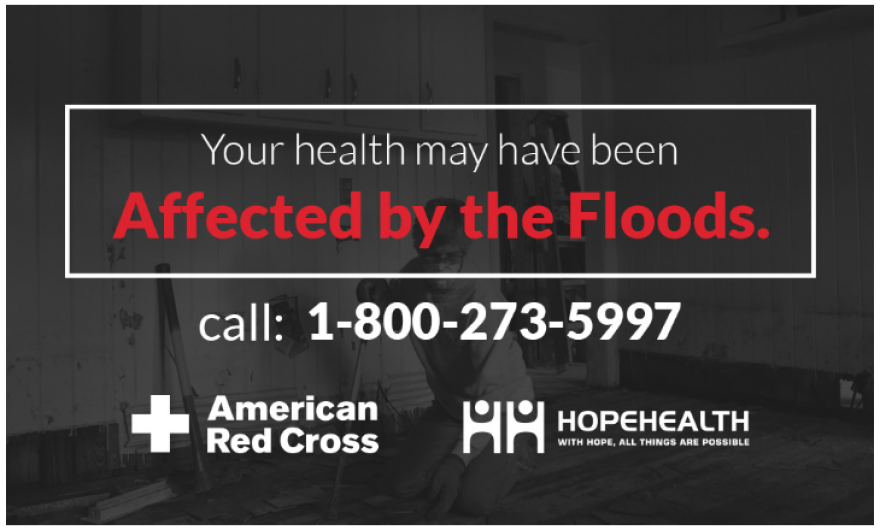 HopeHealth Partners With American Red Cross to Assess Flood-Related Health Concerns