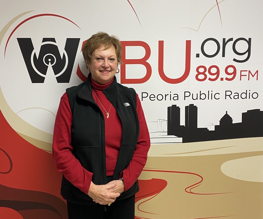 Co-chair of Peoria's Santa Claus Parade Susie Stockman