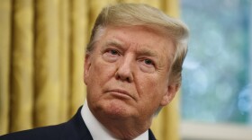 President Trump announced higher U.S. tariffs on goods from China. "Our great American companies are hereby ordered to immediately start looking for an alternative to China," he tweeted. It was unclear what Trump could do to force U.S. firms to make such a move.