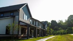 One of the houses at the Grove at Veridian housing project.