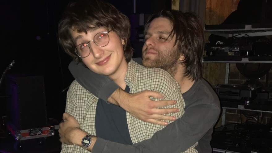 Band members Joe Agius (left) and Paddy Harrowsmith (right).