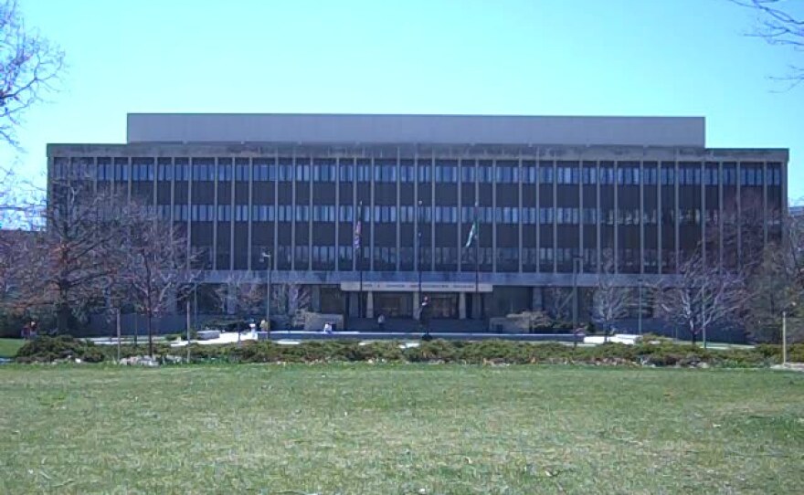 MSU admin building