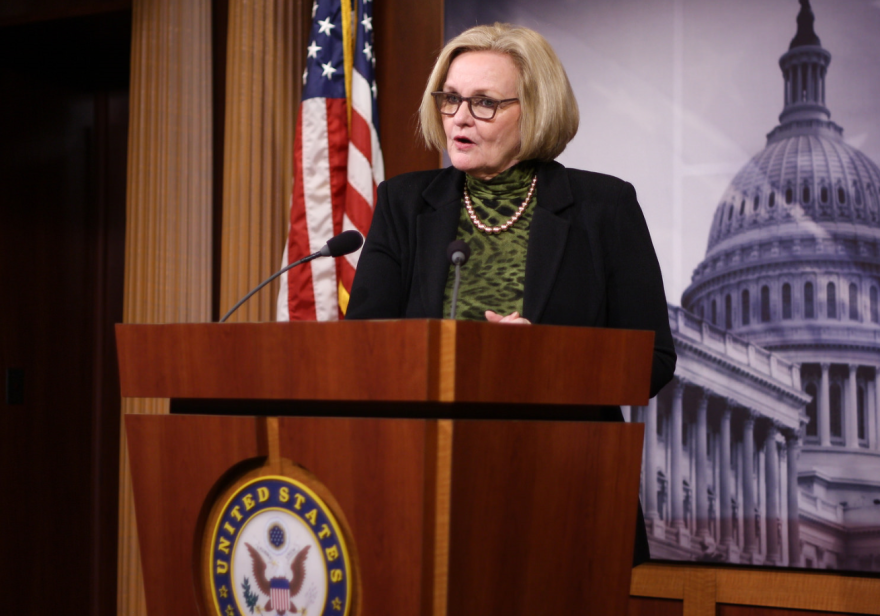 Sen. McCaskill speaking to the House in Washinton DC / Photo Credit: McCaskill's Flikr