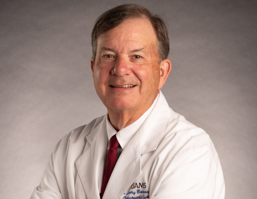 Dr. C. Lowry Barnes was named the new chancellor of University of Arkansas for Medical Sciences on Feb. 5, 2026.