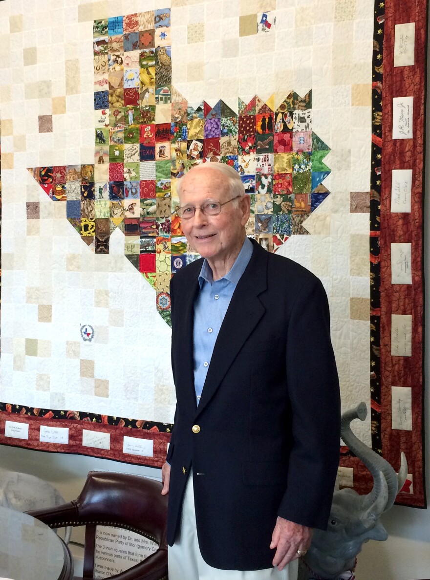 Local GOP chairman Wally Wilkerson says Cruz could have a weakness with Latinos in Texas. "As a Hispanic, by nature and by birth, you would think the Hispanics would be attracted by that," he said. "I think there's something there that hadn't clicked. And I think that could be a problem for him."