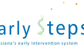 Image of the Early Steps program logo, Louisiana's early intervention system 