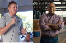 Democrat Zach Dembo (left) is running against Republican Ralph Alvarado (right) for Kentucky's 6th Congressional district.