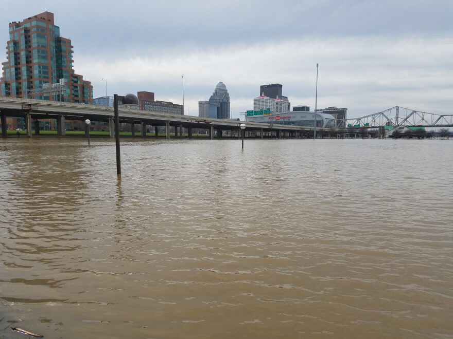 Waterfront Park Flooded