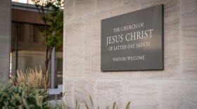 A Church of Jesus Christ of Latter-day Saints chapel along State Street in downtown Salt Lake City, Aug. 23, 2025.