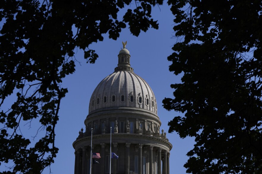 The Idaho state Capitol is seen on Thursday, July 3, 2025, in Boise, Idaho. (AP Photo/Jenny Kane)