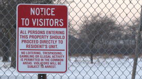The site of the West Calumet Public Housing Complex sits empty since its buildings were demolished in 2018.