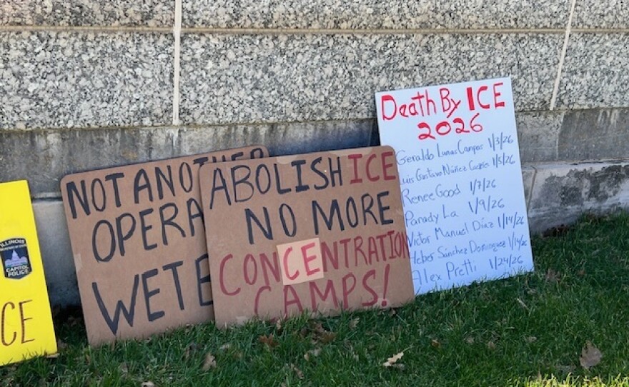 No Kings Protest on March 28, 2026 - Springfield, Illinois